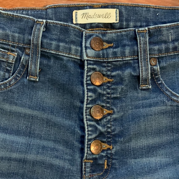 Madewell 10inch button fly jeans 👖 - Picture 2 of 4